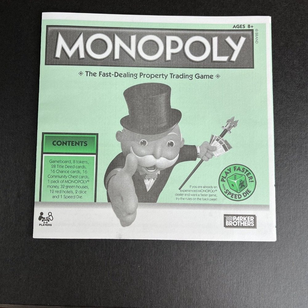Monopoly Play Faster with New Speed Die Version Board Game - Picture 3 of 11